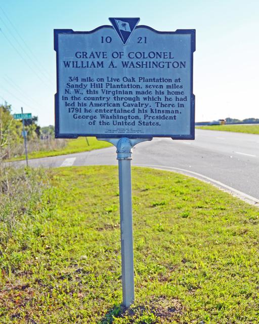 Grave of Colonel William A. Washington — photo 3