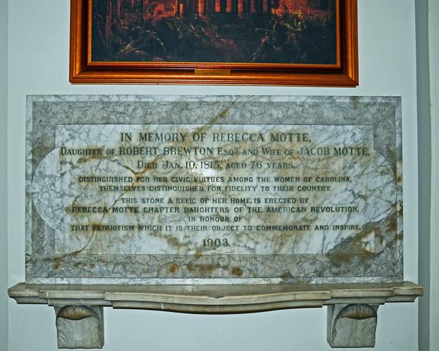 Rebecca Motte Wall Monument — photo 2