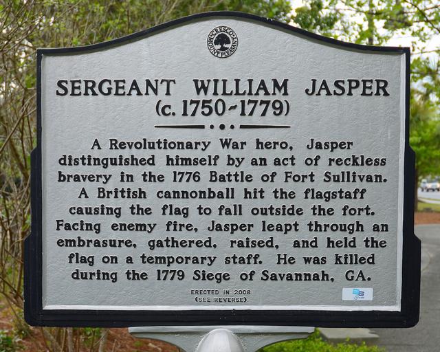 Sergeant William Jasper (c. 1750-1779)/Jasper Green — photo 2