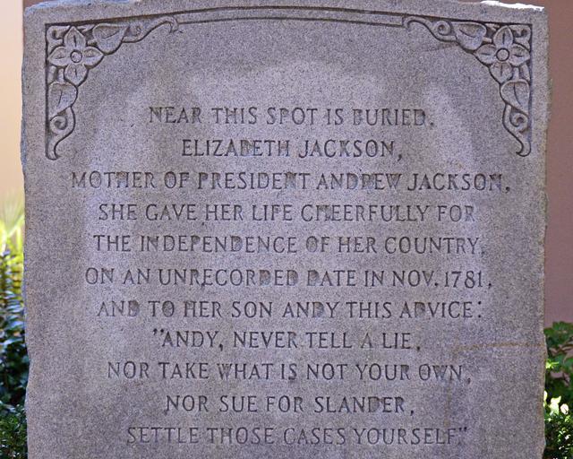 Elizabeth Jackson Grave Site — photo 3