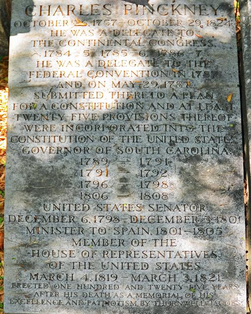 Charles Pinckney Grave Site — photo 4