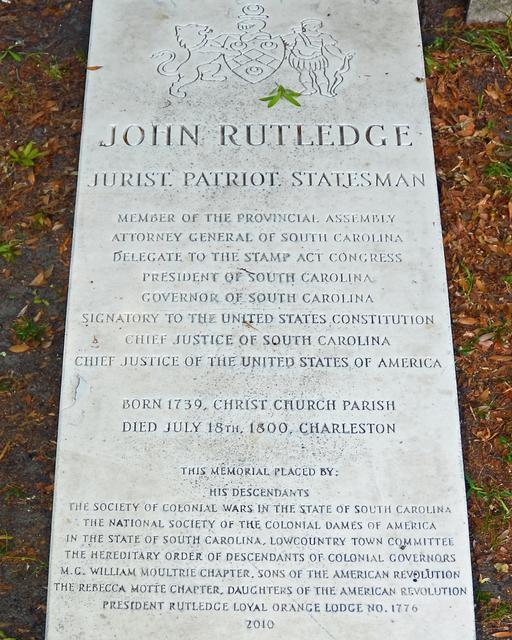 John Rutledge Grave Site — photo 3