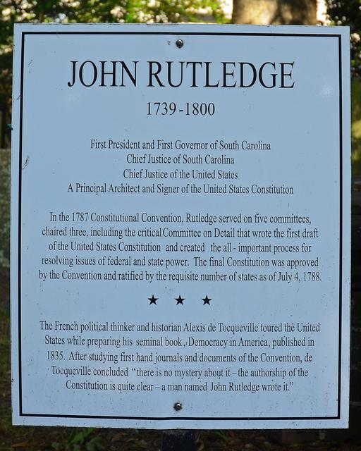 John Rutledge Grave Site — photo 4