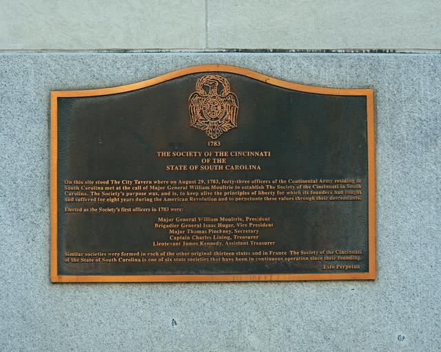 Society of the Cincinnati Plaque — photo 3