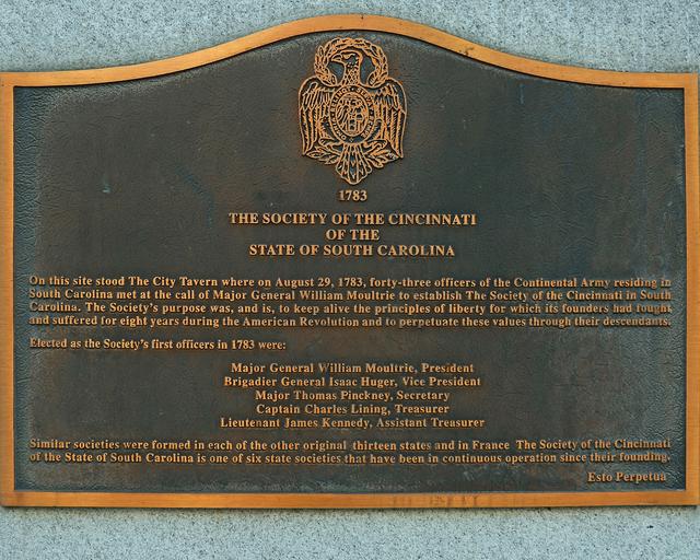 Society of the Cincinnati Plaque — photo 4
