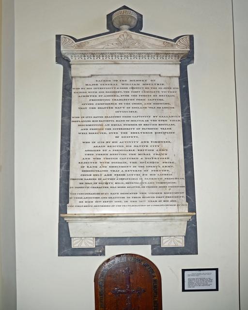 Major General William Moultrie Wall Monument — photo 2