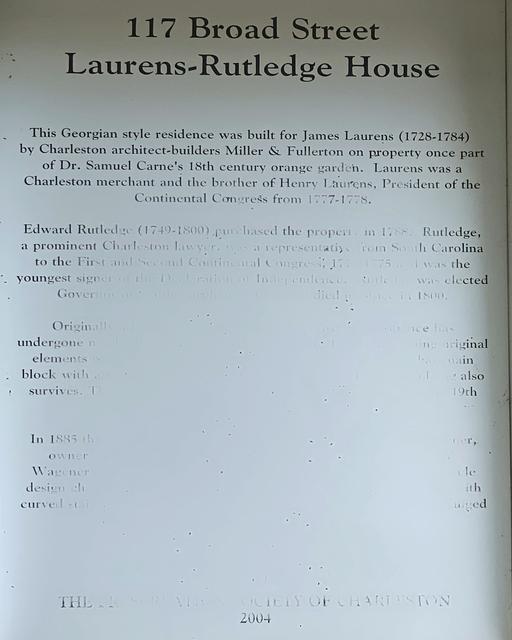 Laurens-Rutledge House — photo 4