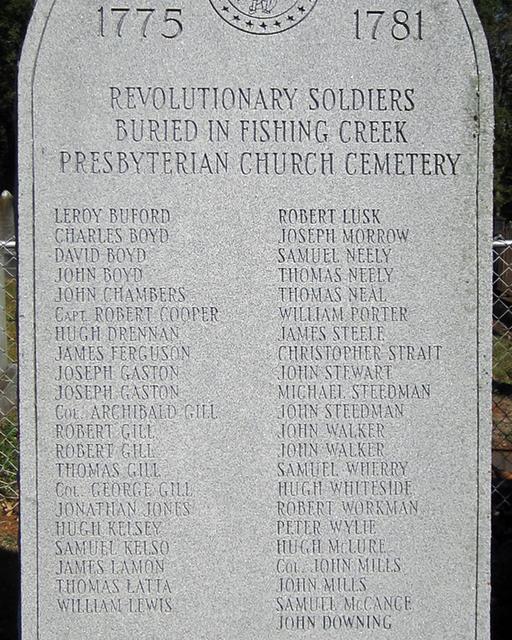 Fishing Creek Revolutionary Burials — photo 4