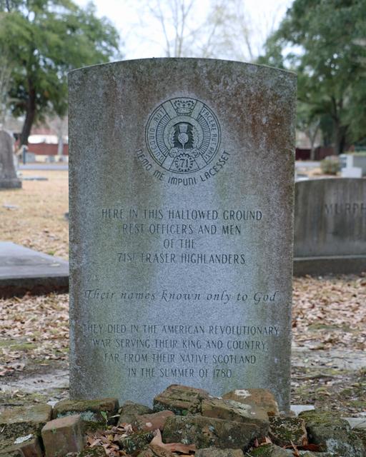 Grave of Unknown Fraser Highlander — photo 3