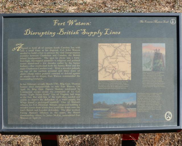 Fort Watson: Disrupting British Supply Lines — photo 2