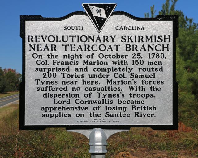 Revolutionary Skirmish Near Tearcoat Branch — photo 2