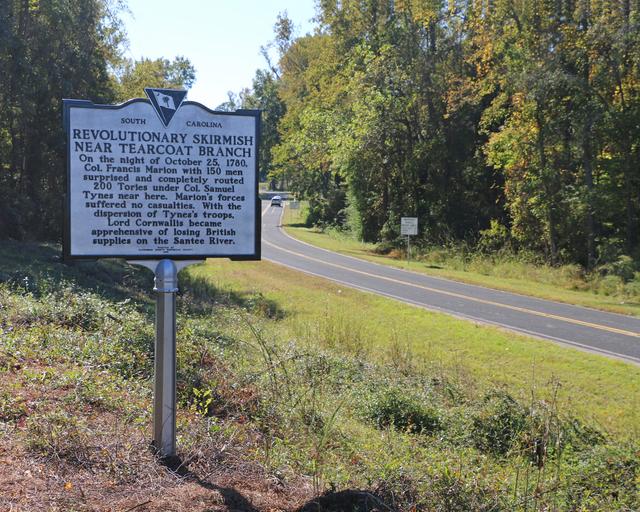Revolutionary Skirmish Near Tearcoat Branch — photo 3
