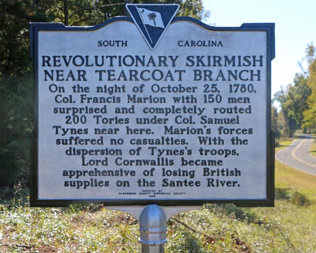 Revolutionary Skirmish Near Tearcoat Branch — photo 4