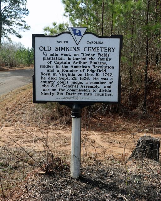 Old Simkins Cemetery — photo 3