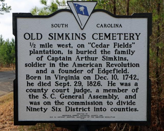 Old Simkins Cemetery — photo 4