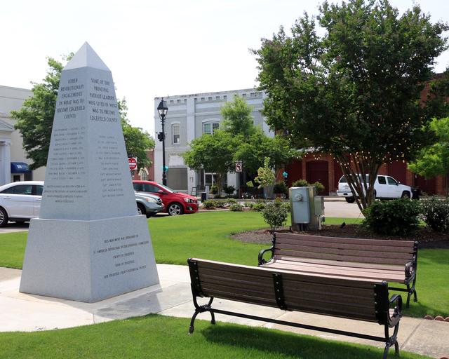 Edgefield County American Revolution Monument — photo 3