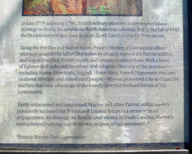 South Carolina’s Revolutionary Rivers/General Francis Marion — photo 4