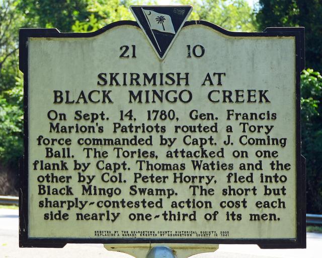 Skirmish at Black Mingo Creek — photo 2