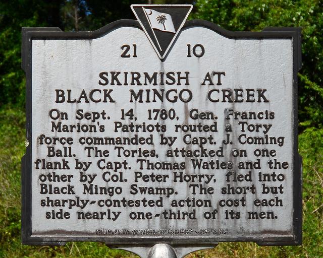 Skirmish at Black Mingo Creek — photo 4