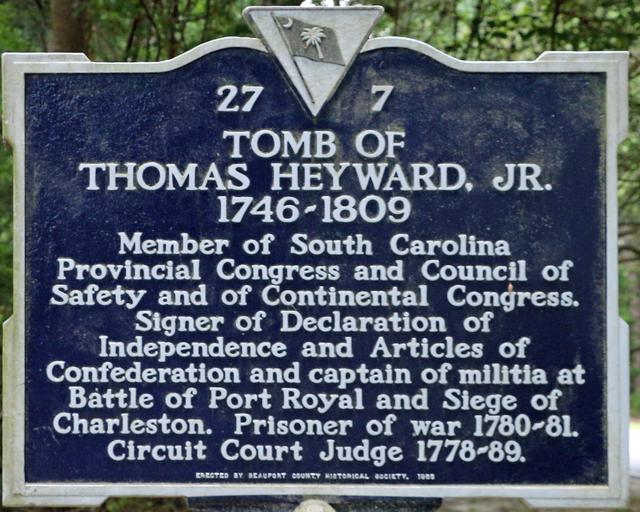 Tomb of Thomas Heyward, Jr. — photo 4