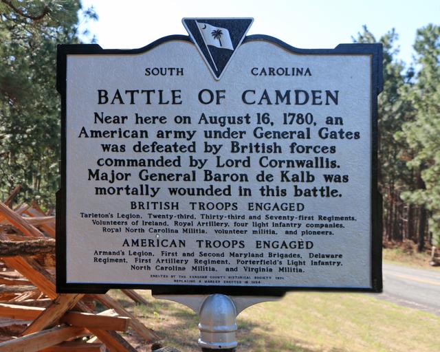 Battle of Camden/British Troops Engaged – American Troops Engaged — photo 2