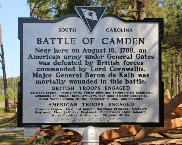 Battle of Camden/British Troops Engaged – American Troops Engaged — photo 4