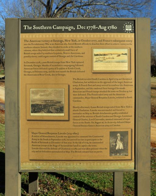 The Southern Campaign, Dec 1778 – Aug 1780 — photo 1