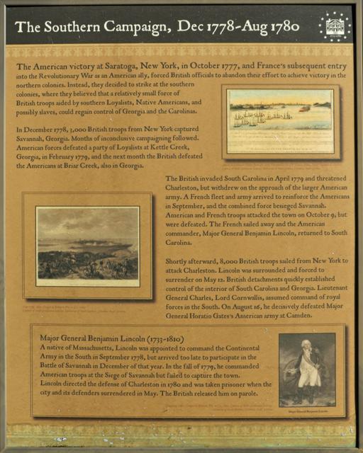 The Southern Campaign, Dec 1778 – Aug 1780 — photo 2