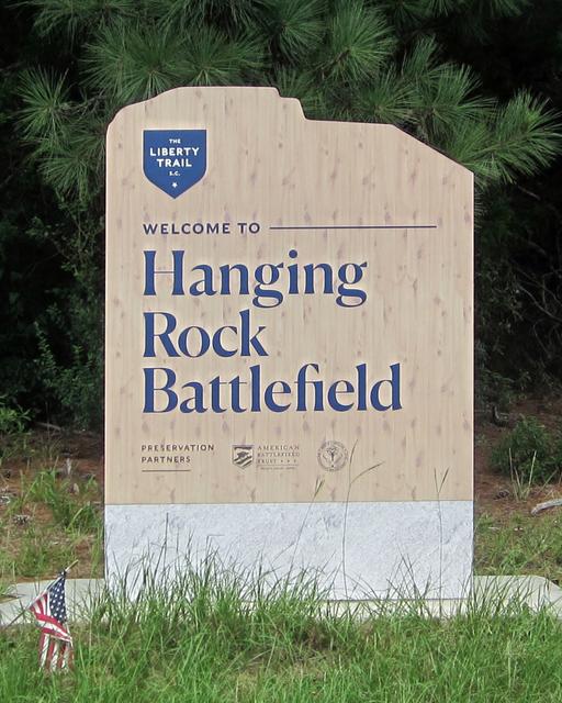 Battle of Hanging Rock Sign — photo 2