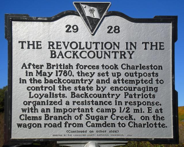 The Revolution in the Backcountry/Sumter’s Camp at Clems Branch — photo 2