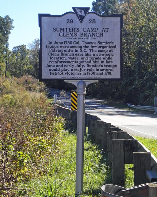 The Revolution in the Backcountry/Sumter’s Camp at Clems Branch — photo 3