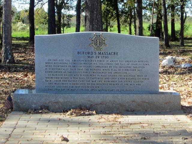 Buford’s Massacre Site — photo 2