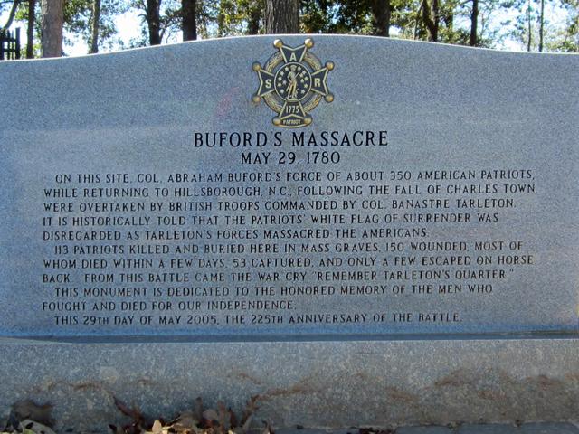 Buford’s Massacre Site — photo 3