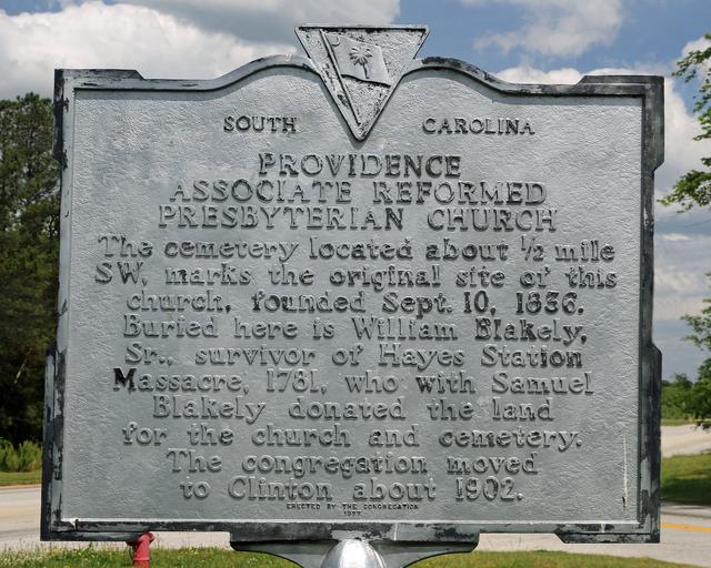 Providence Associate Reformed Presbyterian Church [First Marker] — photo 4