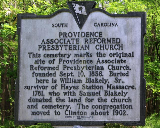Providence Associate Reformed Presbyterian Church [Second Marker] — photo 4
