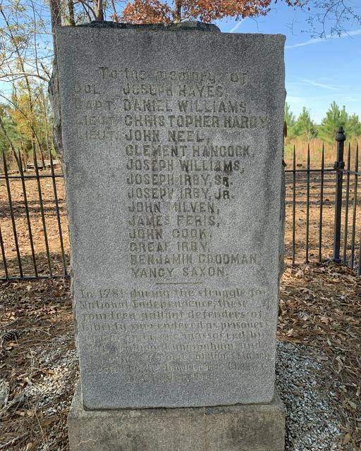 Hayes Station Battle Memorial — photo 2