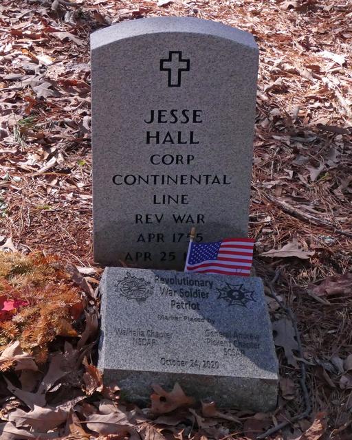 Corp. Jesse Hall Grave — photo 3
