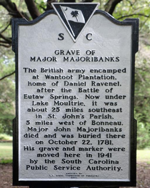 Grave of Major Majoribanks/Northampton — photo 2