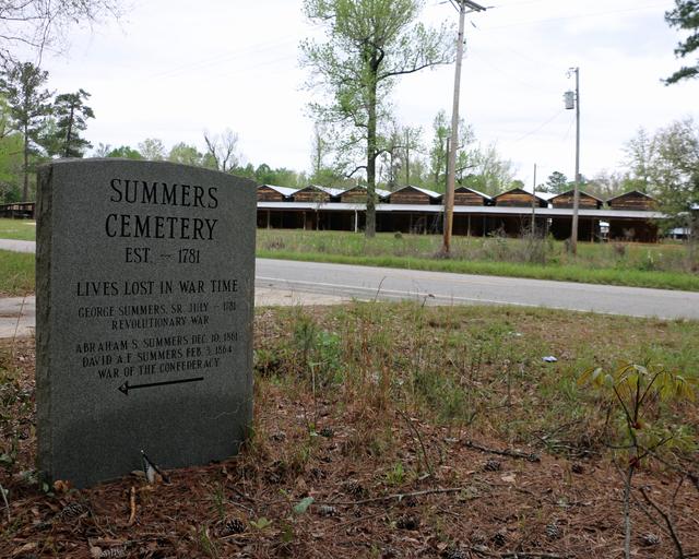 George Summers Grave Directional Stone — photo 3