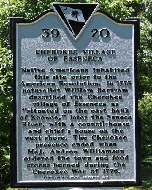 Cherokee Village of Esseneca/Fort Hill Plantation of John C. Calhoun — photo 2