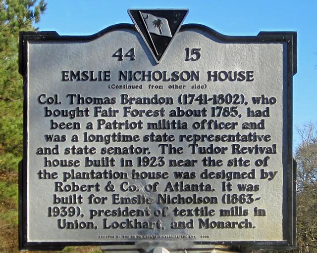 Fair Forest Plantation/Emslie Nicholson House — photo 4