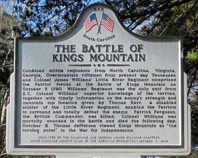 The Battle of King’s Mountain/James Williams at Kings Mountain — photo 2