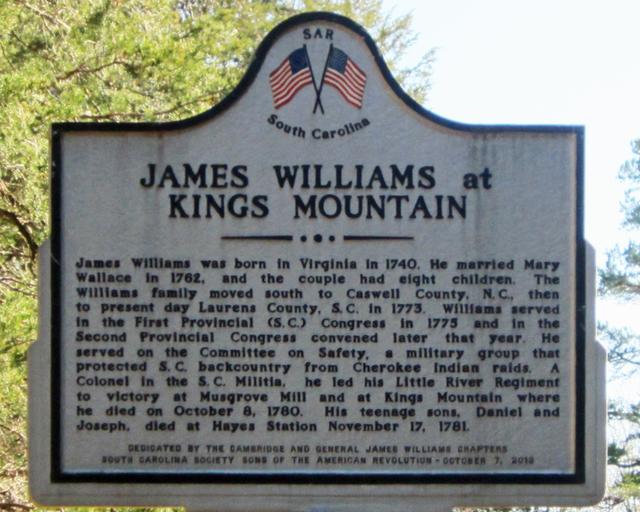 The Battle of King’s Mountain/James Williams at Kings Mountain — photo 4
