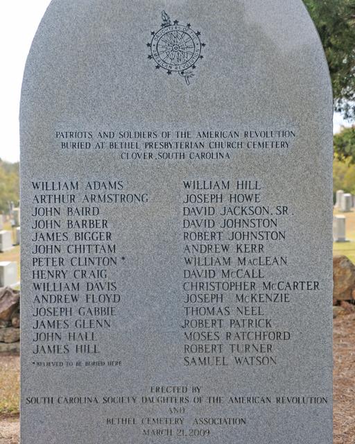 Bethel Presbyterian Rev War Veterans — photo 2