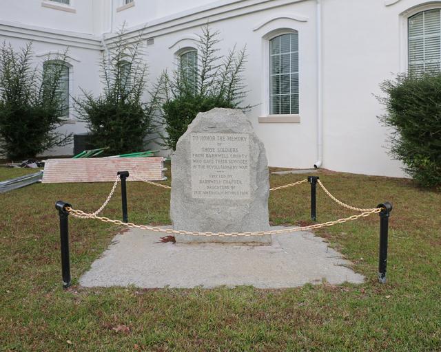 Barnwell County Revolutionary War Monument — photo 2