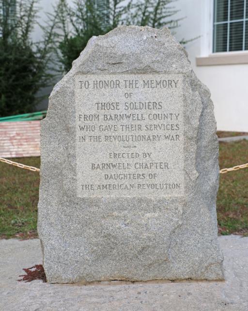 Barnwell County Revolutionary War Monument — photo 3